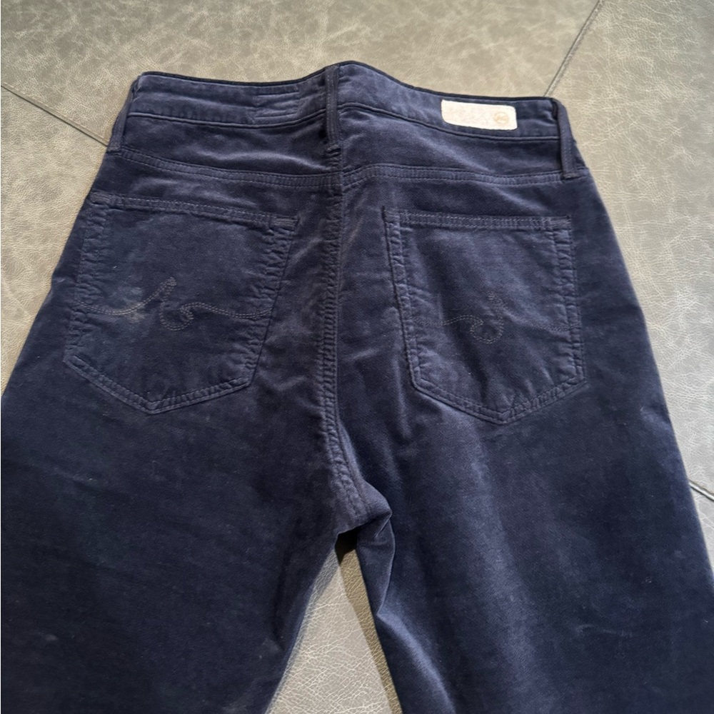 AG The Farrah Skinny Cords blue 27 R